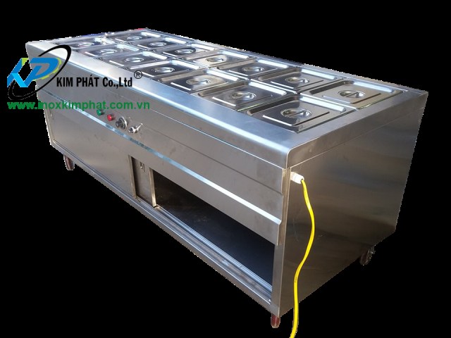 Tủ giữ nóng thức ăn - Inox Kim Phát - Công Ty TNHH Sản Xuất Thương Mại Kỹ Thuật Kim Phát